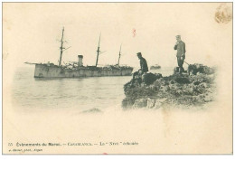 Maroc. N°37132.la Nive Echoue.bateau.militaire - Casablanca