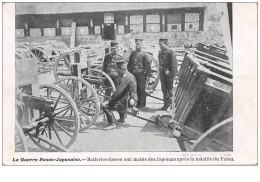 Japon . N°47313 . Guerre Russo-japonaise.batteries Russes Bataille Du Yalou - Sonstige & Ohne Zuordnung