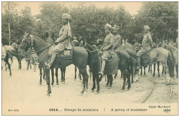 Inde . N°37186.groupe De Muletiers.militaire - India