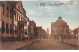 Allemagne - N°71926 - SPEYER - SPIRE - Grande-Rue Et L'Hôtel De Ville - Speyer