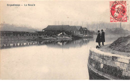 Belgique - N°68790 - ERQUELINNES - Le Bassin - Péniche - Erquelinnes