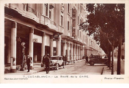 Maroc - N°68436 - CASABLANCA - Le Boulevard De La Gare - Casablanca