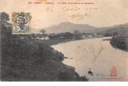 Viêt-Nam - N°68014 - TONKIN - Caobang - La Rivière Et La Chaine De Montagnes - Vietnam