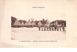 Congo - N°67745 - BRAZZAVILLE - Plateau - Camp De La Garde Régionale - Brazzaville