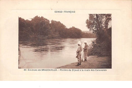 Congo - N°67736 - Environs De BRAZZAVILLE - Rivière Du D'joué à La Route Des Caravanes - Brazzaville