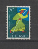 Liechtenstein 1967-71 Saint Fridolin 70R ° Used - Cristianesimo