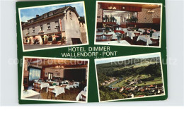 72510748 LUXEMBOURG__Luxemburg Hotel Dimmer Walendorf Pont - Sonstige & Ohne Zuordnung