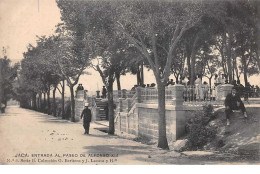 Espagne - N°61290 - JACA : Entrada Al Paseo De Alfonso XII - Huesca