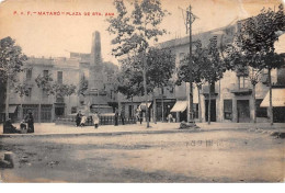 Espagne - N°61276 - MATARO - Plaza De Sta. Ana - Barcelona