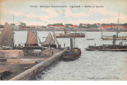 Sénégal - N°61534 - DAKAR - Rade Et Quais - Carte Vendue En L'état - Senegal