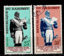 - DAHOMEY - 1963 - YT N° 199 / 200 - Oblitérés - Toussaint - Bénin – Dahomey (1960-...)