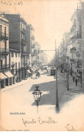 Espagne - N°65159 - BARCELONA - Une Rue Avec Un Tramway - Barcelona
