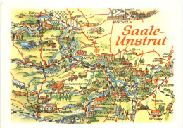 Saale-Unstrut, Karte - Other & Unclassified