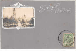 Belgique - N°76006 - Souvenir D'ANVERS - Carte Gaufrée - Other & Unclassified