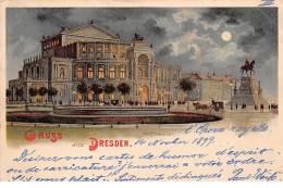 Allemagne - N°76025 - Gruss Aus DRESDEN 1899 - Dresden
