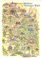 Mittlerer Thüringer Wald, Karte - Other & Unclassified