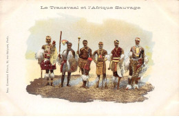 Afrique Du Sud - N°72341 - Le Transvaal Et L'Afrique Sauvage - Groupe De Guerriers - Sudáfrica