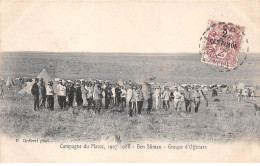 Maroc - N°72277 - Campagne Du Maroc (1907-1908) - Ben Sliman - Groupe D'Officiers - Légion - Otros & Sin Clasificación