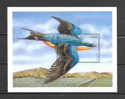 Burkina Faso 1998 Birds #2 MS MNH - Burkina Faso (1984-...)