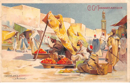 Maroc - N°72270 - CASABLANCA - Le Marché - Compagnie Générale Transatlantique - Casablanca