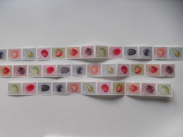 4800#4809 MNH Fruit - Fruits 2018 - Coil Stamps