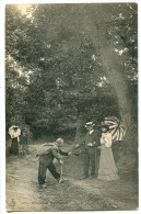 CPA Voyagé 1906 * Une Heureuse Rencontre ( Mendiant Couple élégante ) Editeur C.L.C. - Autres & Non Classés