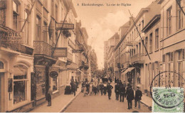 Belgique - N°71385 - BLANKENBERGE - La Rue De L'Eglise - Blankenberge