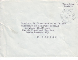 Mayenne Réseau Automobile Rural - Laval Magenta CP N°11 - Type F7 - Parné / Roc - Manual Postmarks