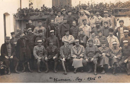 Algérie - N°70085 - Hussein Bay 1916 - Militaires - Carte Photo - Otros & Sin Clasificación