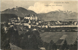 Füssen A. Lech, Panorama Vom Hornberg - Füssen