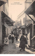 Maroc - N°70920 - CASABLANCA - Une Rue De La Ville Indigène - Casablanca