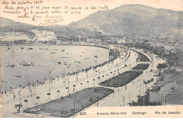 Brésil - N°79908 - RIO DE JANEIRO - Botafogo - Avenida Beira-mar - Carte Avec Un Bel Affranchissement - Rio De Janeiro