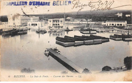 Tunisie - N°79617 - BIZERTE - La Baie De Ponty - Caserne Des Marins - Carte Avec Un Cachet De Bateau "Torpilleur .... - Tunisia