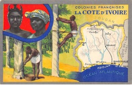 Côte D'Ivoire - N°80003 - Colonies Françaises LA COTE D'IVOIRE - Edition Spéciale Des Produits Du Lion Noir - Costa D'Avorio