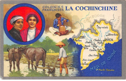 Viêt-Nam - N°79969 - Colonies Françaises LA COCHINCHINE - Ed. Spéc. Des Produits Du Lion Noir - Carte Vendue En L'état - Viêt-Nam