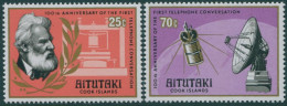 Aitutaki 1977 SG218-219 Telephone Set MNH - Cookeilanden