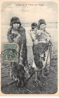 Chili - N°79163 - Indios En La Tierra Del Fuego - Affranchissement DE COMPLAISANCE - Chili