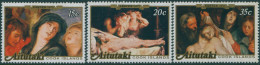 Aitutaki 1977 SG221-223 Easter Set MNH - Cookeilanden