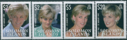 Solomon Islands 2007 SG1228-1231 Princess Diana Memory Set MNH - Solomon Islands (1978-...)