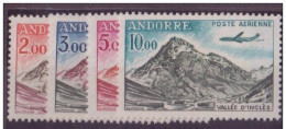 Andorre - Poste Aérienne - YT N° 5 à 8 * - Neuf Sans Charnière - Airmail