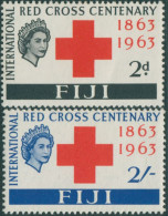 Fiji 1963 SG333-334 Red Cross Set MLH - Fiji (1970-...)