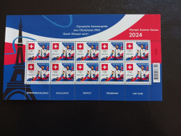 Switzerland 2024 Suisse Paris Summer Olympic Games Sport Eiffel Tower 10v FULL - Unused Stamps