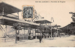 Brésil - N°78955 - RIO DE JANEIRO - Pavilhao De Regatas - Carte Avec Bel Affranchissement - Rio De Janeiro