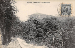 Brésil - N°78952 - RIO DE JANEIRO - Corcovado - Carte Avec Bel Affranchissement - Rio De Janeiro