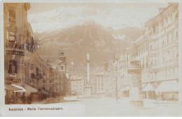 Autriche - N°80116 - INNSBRUCK - Maria Theresienstrasse - Carte Photo - Innsbruck