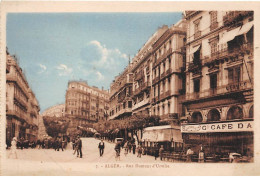 Algérie - N°77331 - ALGER - Rue Dumont D'Urville - Café - Alger