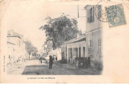 Algérie - N°78401 - LA CALLE - LA Rue De L'Hôpital - Carte Vendue En L'état - Otros & Sin Clasificación