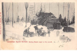 Canada - N°78382 - Canadian Sport Series : Boiling Maple Sugar In The Woods - Montreal