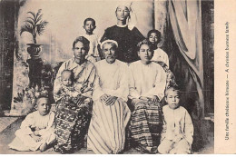 Myanmar - N°77297 - Birmanie - Une Famille Chrétienne Birmane - Myanmar (Birma)