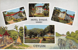 Sri Lanka - N°77295 - Hôtel Suisse Kandy - Multi-vues - Sri Lanka (Ceylon)
